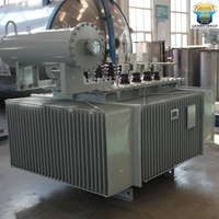 Transformateur de distribution de puissance triphasé 1600 KVA 50/60Hz immergé dans l'huile, sortie 415V