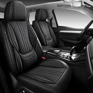 Yüksek kalite özel 9-Piece tam Set deri araba klozet kapağı s su geçirmez evrensel dört mevsim için 9 adet araba klozet kapağı - Product Image 4