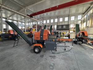 Rajadora de Leña Diésel para Trabajos en Campo, Fuente de Alimentación Independiente para Partir Leña sin Electricidad - Product Image 1