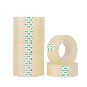 Chất lượng cao trong suốt Bopp đóng gói Băng Silicone duy nhất hai mặt áp lực nhạy cảm dính không thấm nước carton niêm phong Băng - Product Image 6