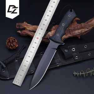 Outdoor Emergency Hiking Tool Fixed Blade Knife Durable Stainless Steel <b>Engineering</b> <b>Plastic</b> Handle for Survival Situations OEM - Product Image 2