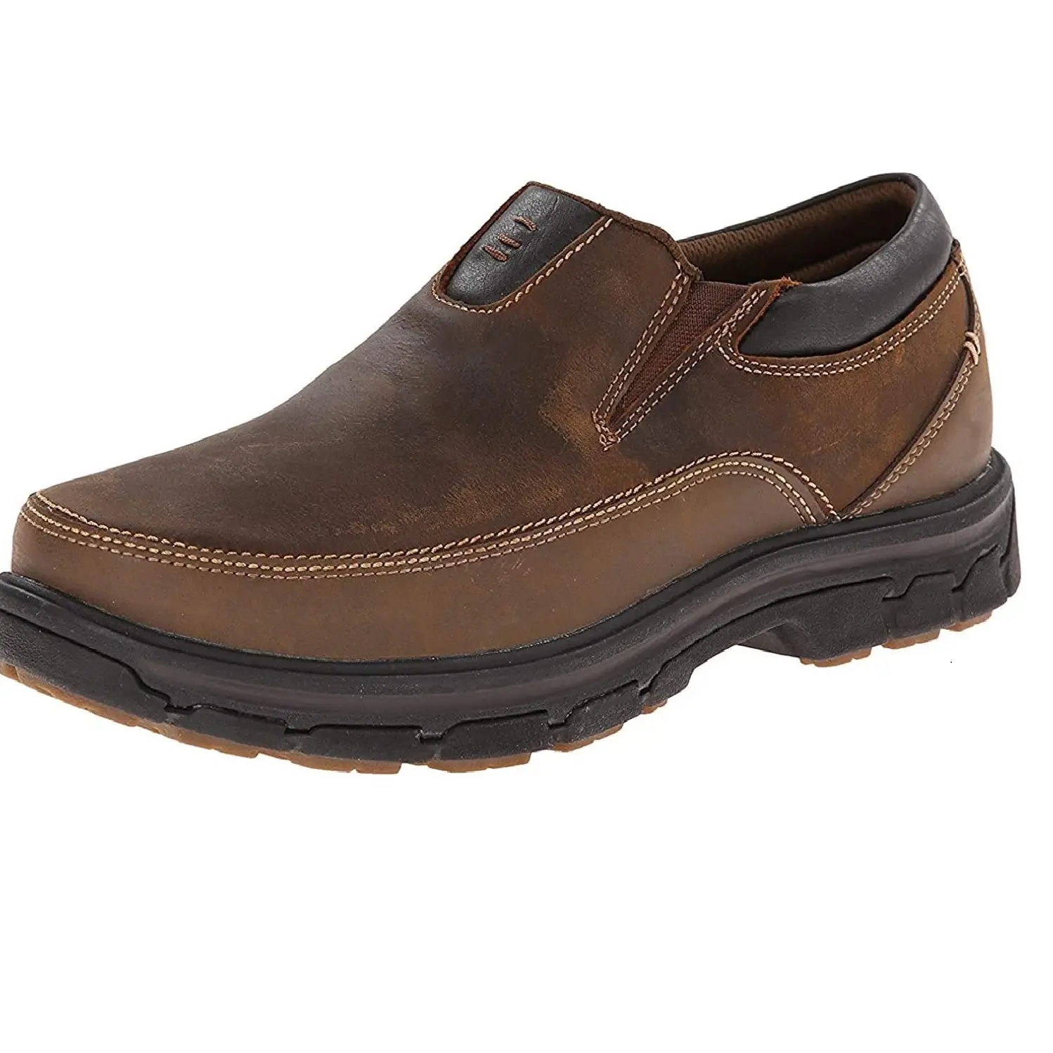 Free sample Men's non-slip shoes comfortable leather shoes not smelly feet low-waisted shoes