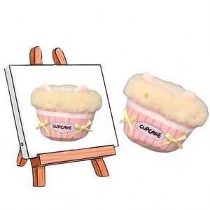 Nuevo en Oferta: Muñeca de Peluche Personalizada, Linda y Suave, con Forro de Malla Bordado, con Diseño de Pastel de Cumpleaños, Sonriente, de Fresa, para Niñas - Product Image 1