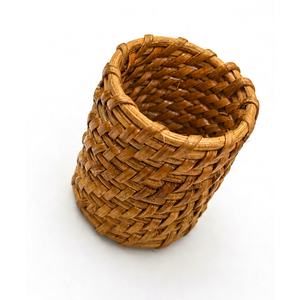 Anneau de serviette en bambou fait main, rond, traditionnel chinois, écologique, décoration de table, largeur 4,5 cm - Product Image 1