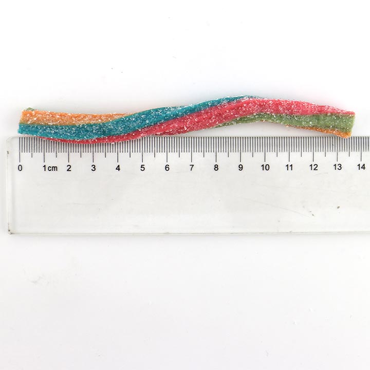 Rainbow sour candy