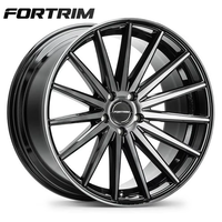 Jantes forgées multi-rayons FORTRIM 1 pièce 18 20 22 24 pouces 5x120 5x114.3 5x130 pour voitures particulières 911 Benz Maserati