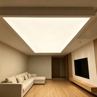 Film PVC pour plafond tendu, membrane de taille personnalisée, panneau pour projets de décoration intérieure de maisons et d'hôtels