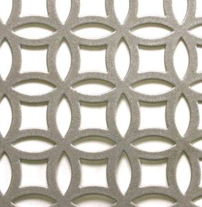 Acier inoxydable 304L galvanisé fer perforé maille métallique poinçonnage net HL surface coupe-et-courbure pour la protection des bâtiments extérieurs - Product Image 1