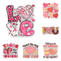 Cartoon Food Woordspeling Liefde Acryl Schoen Charms Schattige Valentijns Dessert Sushi Donut Clog Decoratieve Charms DIY Schoen Accessoires
