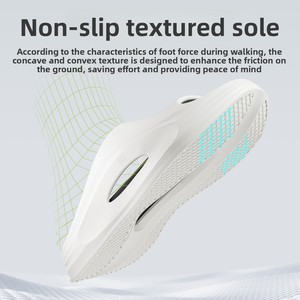 Erkek Yaz <span class=keywords><strong>2026</strong></span> Yeni Model Dış Mekan Günlük Giyim Kaydırmaz Kalın Tabanlı Kaymaz EVA Spor Sandalet Terlik - Product Image 2