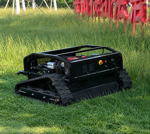 Tondeuse robot à chenilles télécommandée de qualité professionnelle SDL452-80C, largeur de coupe 800 mm, moteur essence 16 CV, auto-rechargeable - Product Image 2