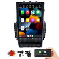 Système d'infodivertissement CarPlay et Android 13,6 pouces avec navigation GPS et caméra de recul pour tableau de bord Infiniti Q50/Q60 2014-2019