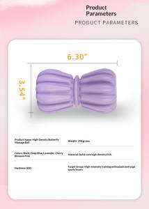 Pelota de espuma EVA con forma de cacahuete: Ideal para masajes de cuello, pies y cuerpo completo para relajar los músculos y aliviar la tensión. - Product Image 6