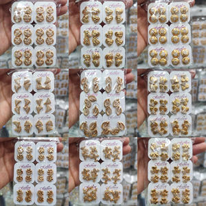 गर्म बिक्री कस्टम डुबाई 14k 18k 24k जिरकॉन सोने की लुगदी हुई महिला आर्टेस पर मेयर - Product Image 3