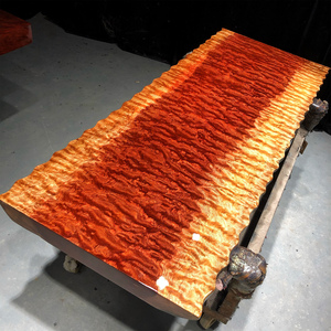 Table en bois massif de luxe en <span class=keywords><strong>bubinga</strong></span> avec bordure brute - Product Image 6