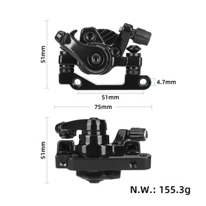 คาลิปเปอร์เบรกดิสก์หน้าและหลังสำหรับสกู๊ตเตอร์ไฟฟ้า Kukirin G2 Pro G2 Max G3 ชุดเบรกดิสก์ Kukirin G2 Max - Product Image 3