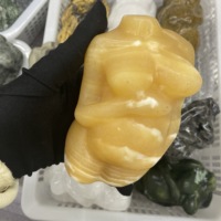 Modelo Femenino de Resina con Cristales Naturales, Busto Femenino, Modelo de Cuerpo Sexy, Estatua Desnuda, Figura Decorativa de Piedra de Cuarzo