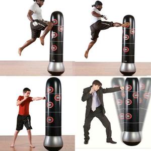 1.6M Heavy Duty <strong>Inflatable</strong> PVC Boxing Water <strong>Punch</strong> <strong>Bag</strong> for Children's Taekwondo Kick Training Free Standing Home Use - Product Image 6