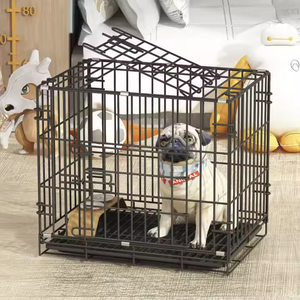 Vente en gros de cages pliables <span class=keywords><strong>XXL</strong></span> en métal pour chiens de grande qualité en plusieurs tailles cages pliables pour chiens bon marché - Product Image 6