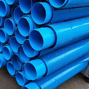 Труба канализационная из ПВХ-О DN90-DN160 мм, для отвода сточных вод, для бурения скважин, резьбовая труба из НПВХ для глубоких скважин, фильтровая труба из ПВХ с перфорацией - Product Image 5