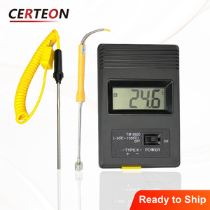 Digital Industrial Thermometer TM902C K Type with Probe for Oil <strong>Water</strong> Dyeing -50℃~1300℃ <strong>Temperature</strong> <strong>Gauge</strong> - Product Image 3