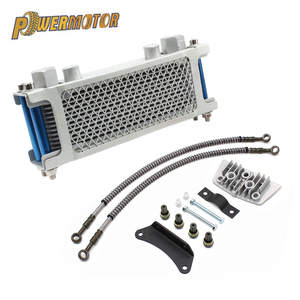 Radiateur d'huile en aluminium pour moto ATV & Dirt Bike <span class=keywords><strong>Dax</strong></span> avec kit de refroidissement par eau pour modèles <span class=keywords><strong>50Cc</strong></span> à 140Cc - Product Image 2