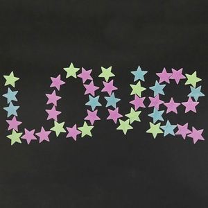 Estrellas 3D de Plástico Brillantes en la Oscuridad, Adhesivos Luminosos para Pared - Product Image 6