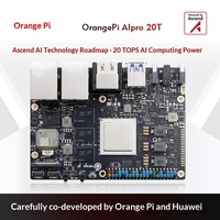 Carte de développement Orange Pi AI Pro 20T avec puissance de calcul de 20 TOPS, processeur Ascend AI, 12 Go ou 24 Go de RAM