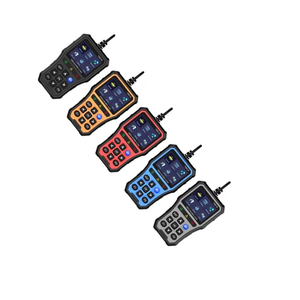 OBDII自動車用ABSプラスチックバッテリー駆動車診断コードリーダーLCDディスプレイUSB接続12V電圧アナライザーコード - Product Image 1