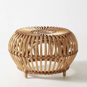 Venta al por mayor respetuoso con el medio ambiente ratán jardín tejido a mano ratán mesa de centro mimbre sala de estar decoración muebles de interior - Product Image 2