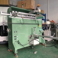 Machine d'impression sérigraphique semi-automatique à prix d'usine pour grands conteneurs, fûts de peinture, seaux à eau et seaux chimiques