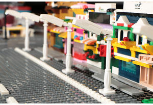 MOC briques éclairage éclairage accessoires pièces petite particule mandoll tenant épée poignée sabre laser - Product Image 4