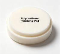 Tampon de polissage en polyuréthane sur mesure, 70-80 Shore A, surface lisse/maillée, bonne rétention de liquide pour applications CMP générales