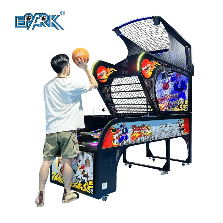 Gioco Arcade di pallacanestro Hot Shot commerciale al coperto in vendita