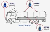 Camion-citerne liquide Web Cargo Transit Trappes Vannes Étanchéité électronique IEC Explosive Preuve GPS Tracking Seal