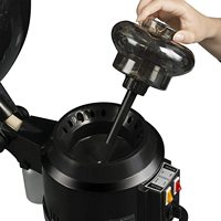Appareil de vapeur capillaire sur pied réglable 110V 220V pour salon de coiffure, spa et équipement de soin