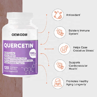 Vente chaude Super Immunitaire Végétarien Supplément Vitamines Immunité Soutien Quercétine Capsule Dure