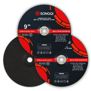 松奇9英寸金属切割圆盘磨具T42 230*<span class=keywords><strong>3</strong></span> * 22.23毫米切割轮inocs金属圆盘 - Product Image 6