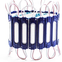 Modules LED COB DC12V IP65 Étanche RGB Blanc Chaud 2W 6 LED 220lm Lumière Clignotante d'Avertissement Extérieure Garantie 2 Ans