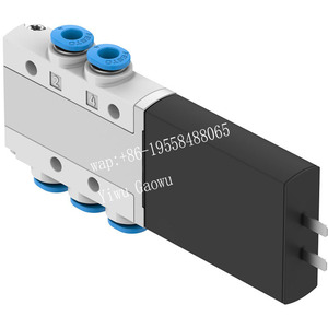 Válvula Solenoide Neumática Direccional Industrial Festo MHE2-MS1H-3/2G-M7 196131 de 2/3 Vías con Puerto M7 - Product Image 4