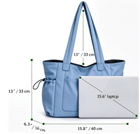 Sac fourre-tout en nylon imperméable pour femme, grande capacité, léger, personnalisé, pour le travail, les voyages, les courses, sac à main à bandoulière