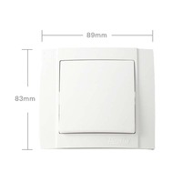 Interrupteur électrique durable et fiable intégré au mur pour la maison Interrupteur de capteur à usage intensif pour la lumière