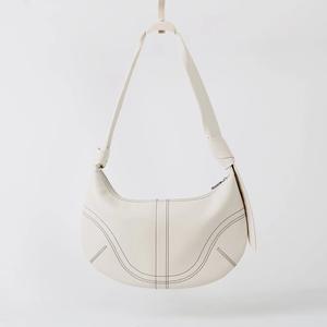 Custom Logo Casual Corporate Women's Genuine Leather Ladies Quality <b>Bags</b> <b>White</b> Underarm Handbags for Women - Product Image 2