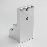 Borne de mise à la terre mécanique en aluminium étamé 750kcmil-1/0 pour panneau de commande, pour connexion de compteur et de transformateur