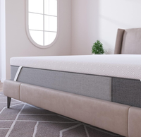 Surmatelas en mousse à mémoire de forme premium infusée de gel, convertible, rafraîchissant et ventilé, pour la maison et l'école