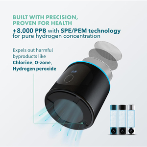 Spe/pem 8000ppb nồng độ cao Hydro hấp thụ Hydro nước giàu cốc chất lượng cao điện phân Hydro rau Cốc - Product Image 3