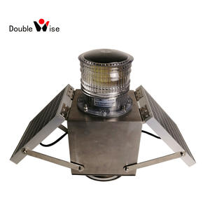 Feux de navigation marins à énergie solaire Portée de 6 milles marins Matériel ABS Fabricant de feux pour barges, yachts et navires Prix - Product Image 3