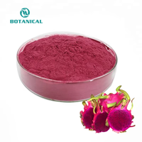 Meilleure qualité en gros de qualité alimentaire 100% poudre de fruit du dragon rouge frais naturel poudre instantanée extrait de poudre de fruit Pitaya