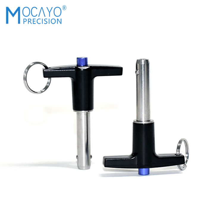 Custom High Quality Stainless Steel Clamping Button Ball Lock Pins M6 M8 M10 T Type Handle Quick Release Pin Other Fasteners