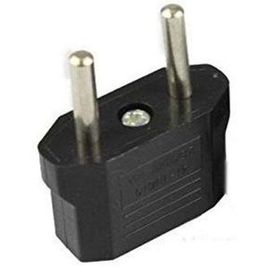 Travel <b>Adapter</b> Us To European <b>Eu</b> <b>Plug</b> 2 Pin Italian Socket Converter - Product Image 2